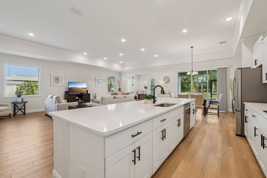 Furnished interior view inside a new home in Palm Bay, Palm Bay (Image 6).