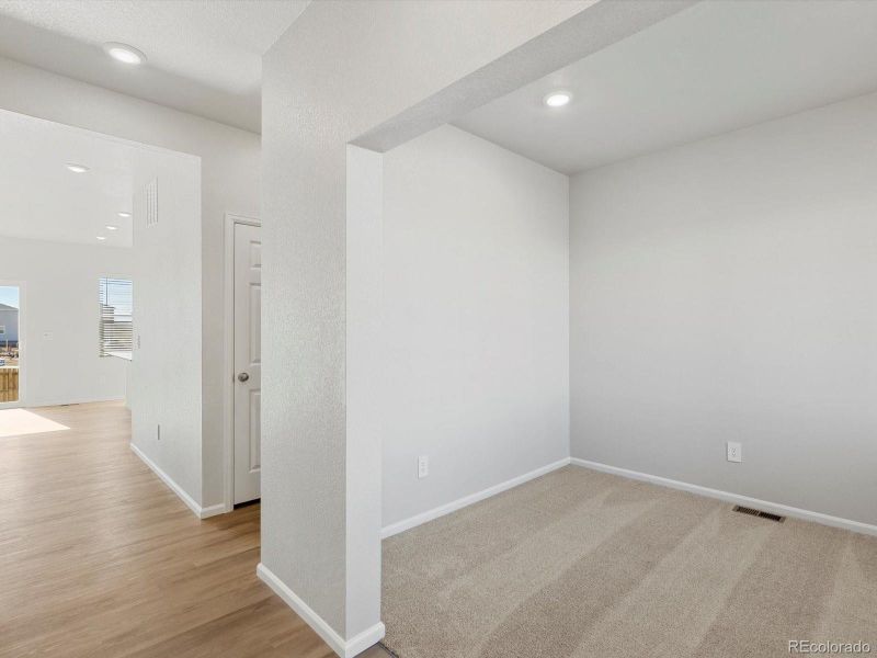 Spacious, unfurnished interior of a new home in Westgate, Greeley (Image 18). Spacious, unfurnished interior of a new home in Westgate, Greeley (Image 18).