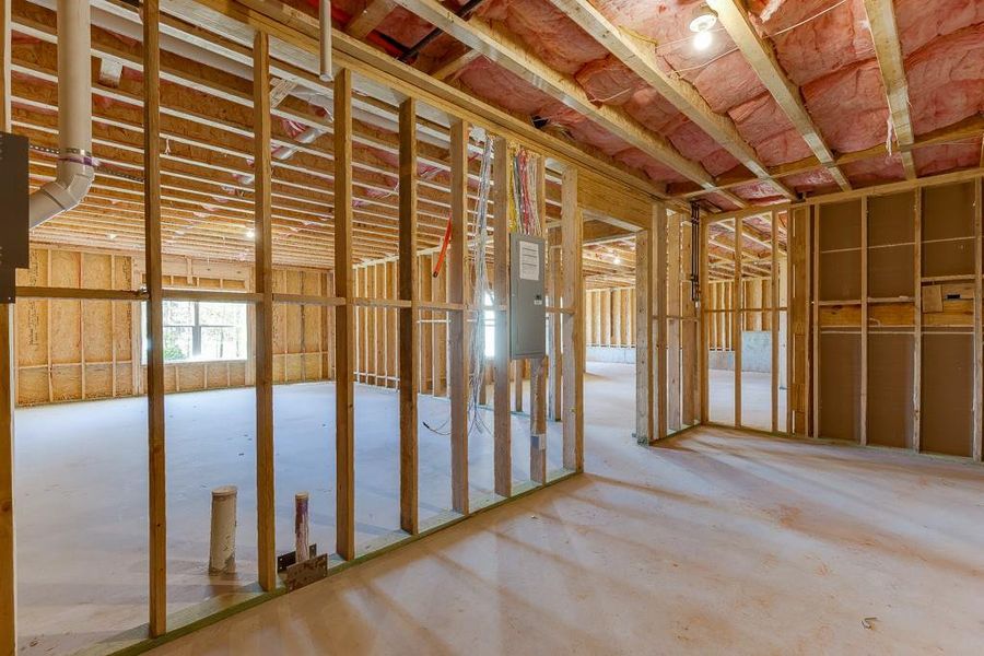 In-progress construction of a new home in , Buford, GA (Image 49).