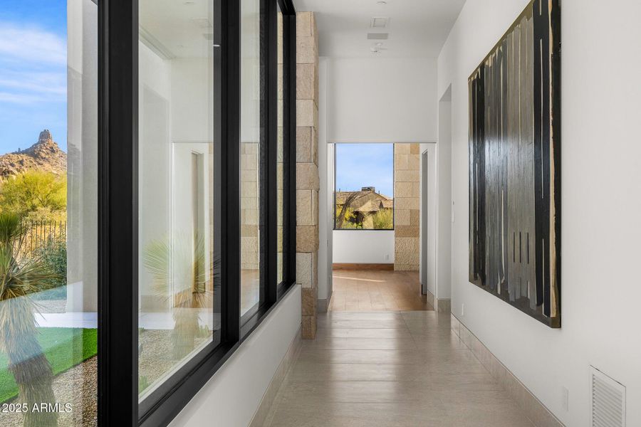 guest wing hallway guest wing hallway