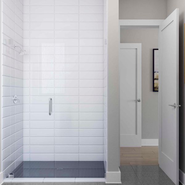 Representative interior finishes for a home built from the Balfour by Tri Pointe Homes in Sienna 60’, Missouri City (Image 18).