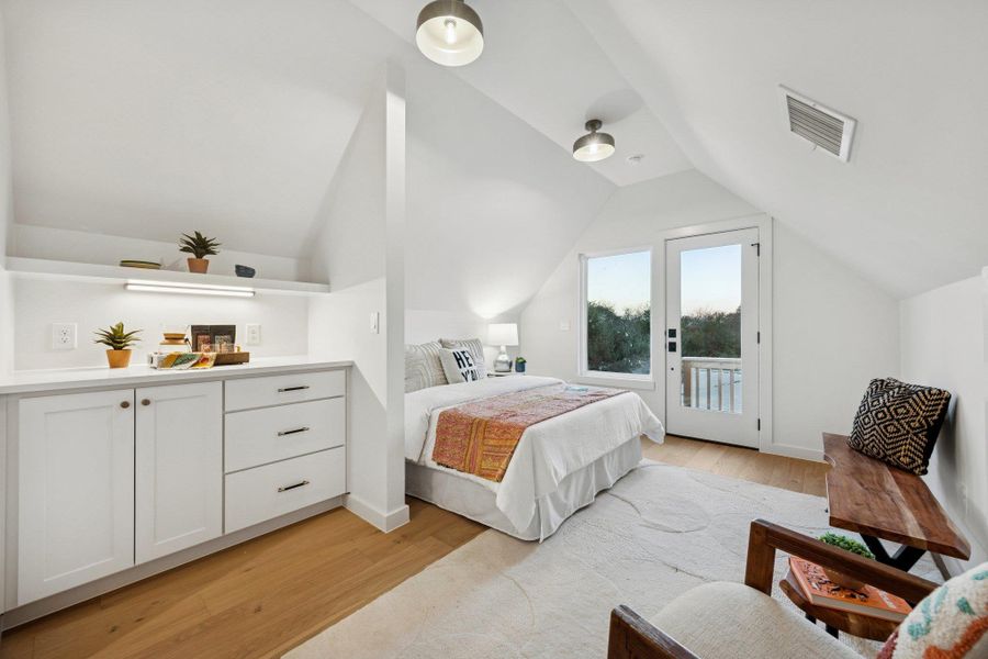 Furnished interior view inside a new home in , Austin (Image 30).