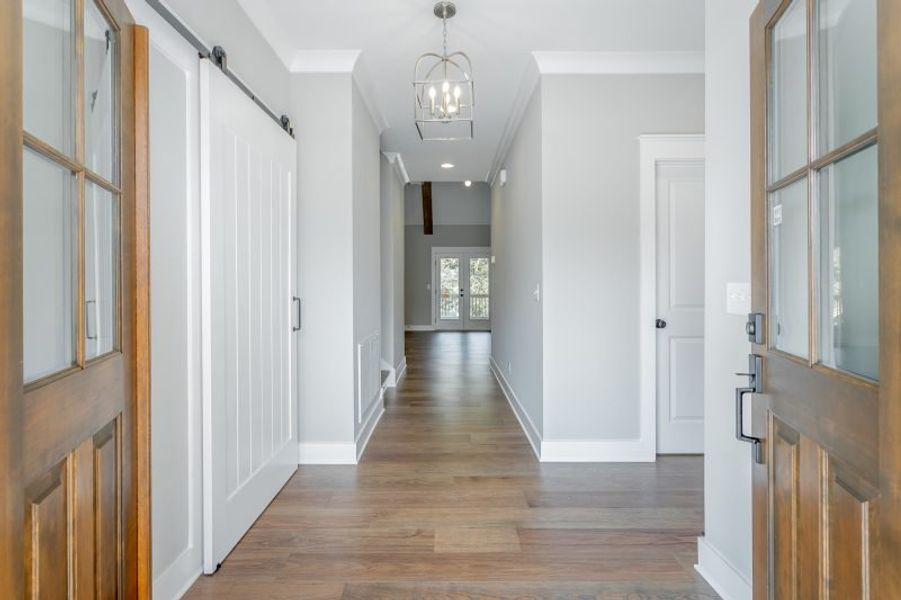 Representative unfurnished interior of a home built from the Autumnbrook B by Riverstone Construction, LLC in Faith View, Ooltewah (Image 19). Representative unfurnished interior of a home built from the Autumnbrook B by Riverstone Construction, LLC in Faith View, Ooltewah (Image 19).