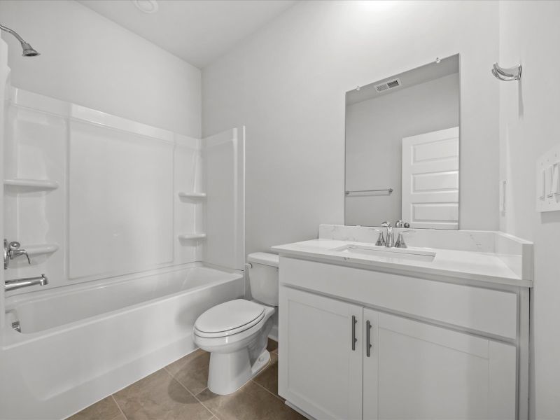 Furnished interior view inside a new home in Cedar Shoals – Heritage Collection, Piedmont (Image 8).