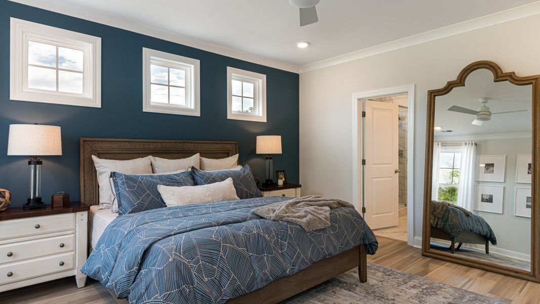owner's suite on first level with king bed and tons of natural light owner's suite on first level with king bed and tons of natural light