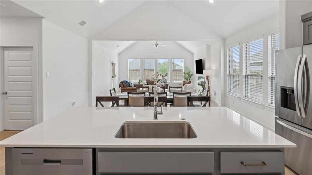 Furnished interior view inside a new home in , Fort Worth (Image 25).
