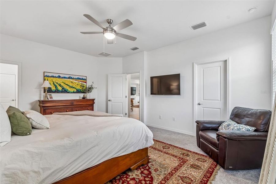 Furnished interior view inside a new home in Riverstone, Land O' Lakes (Image 28). Furnished interior view inside a new home in Riverstone, Land O' Lakes (Image 28).