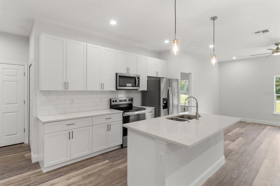Furnished interior view inside a new home in , Citrus Springs (Image 11). Furnished interior view inside a new home in , Citrus Springs (Image 11).