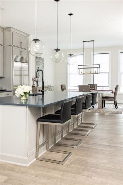 Furnished interior view inside a new home in , Atlanta (Image 47).