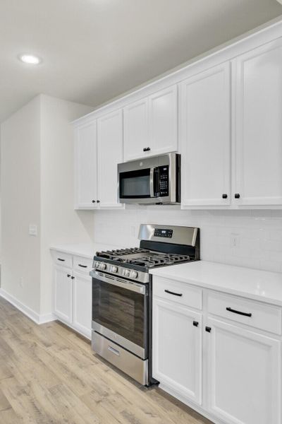 Furnished interior view inside a new home in Indigo Grove Townhomes, Johns Island (Image 8).