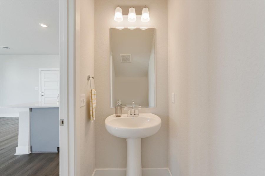 Powder Bath - Staged