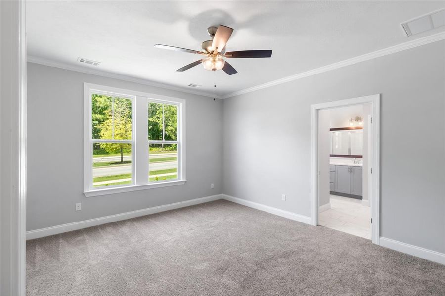 Primary Bedroom | 425 Tillery Park Drive, Ivey Homes Ranch Plan