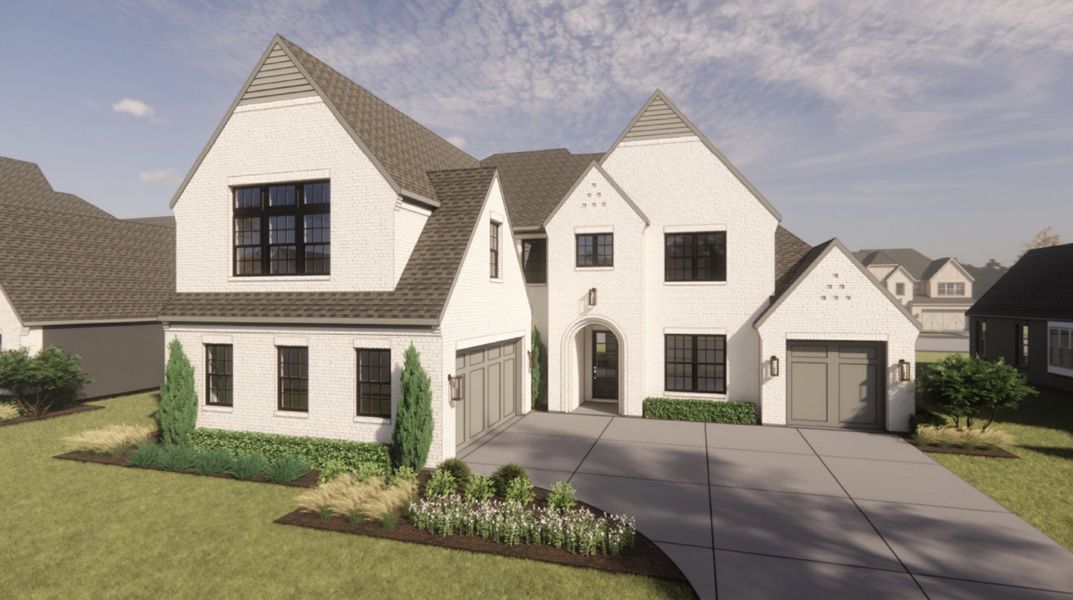 Representative exterior photo of a completed home built from the The Grayson by Homebound in Park Place, Prosper, TX (Image 4).