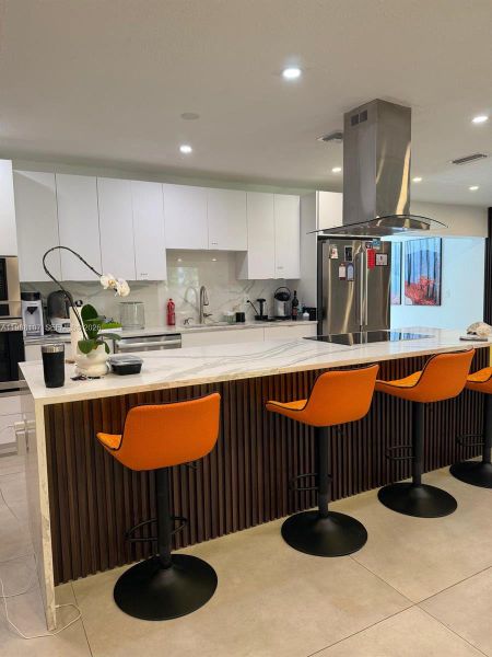 Furnished interior view inside a new home in , Fort Lauderdale (Image 14).