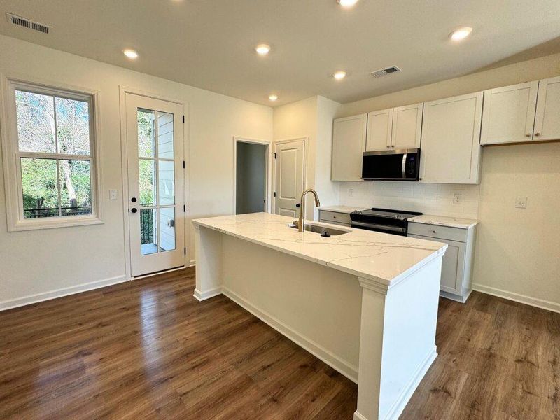 Furnished interior view inside a new home in , Atlanta (Image 5).