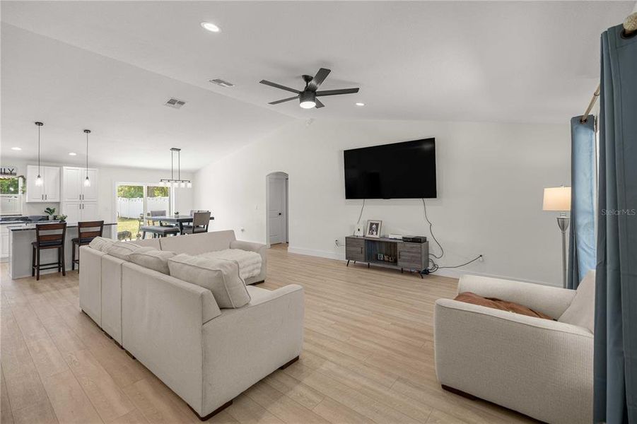 Furnished interior view inside a new home in , Belleview (Image 17).