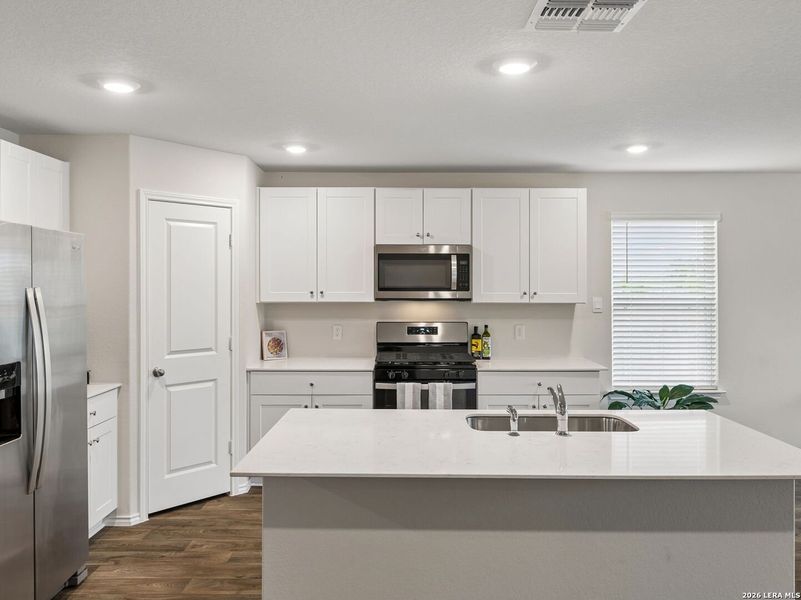 Furnished interior view inside a new home in , San Antonio (Image 14).