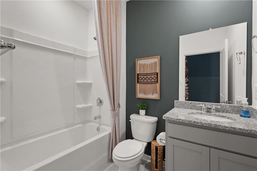 Furnished interior view inside a new home in Avery Ridge, Gainesville (Image 9).