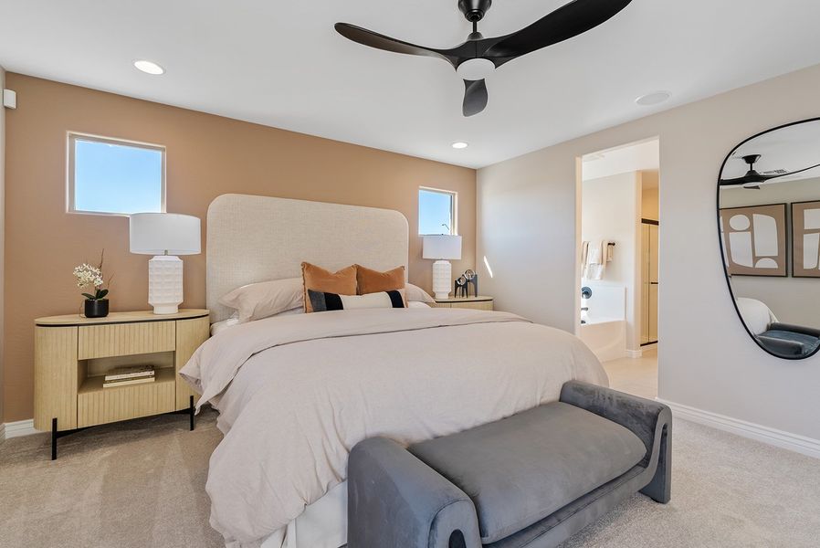 Furnished interior view inside a new home in Artisan at Asante, Surprise (Image 13).