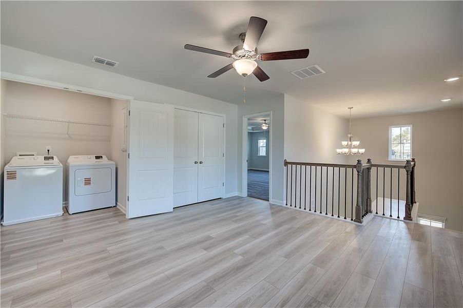 Spacious, unfurnished interior of a new home in Enclave at Evergreen, Fairburn (Image 29).