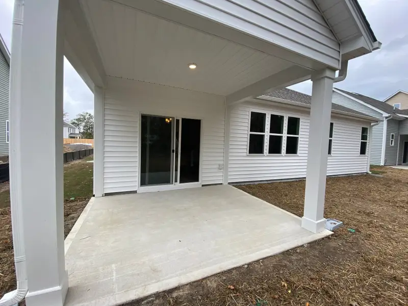Representative exterior details of a home built from the Tucker by McKee Homes in Terrapin, Leland (Image 3).