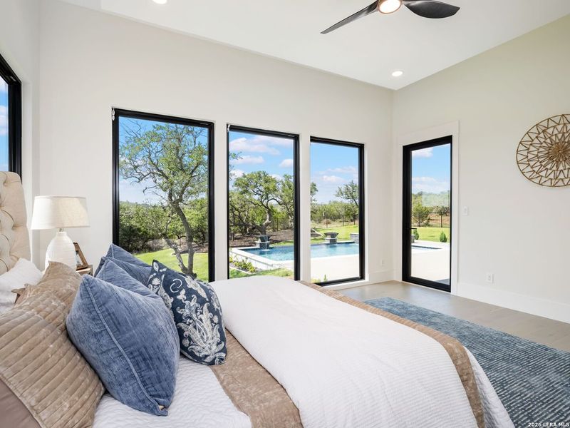 Furnished interior view inside a new home in , Boerne (Image 15).