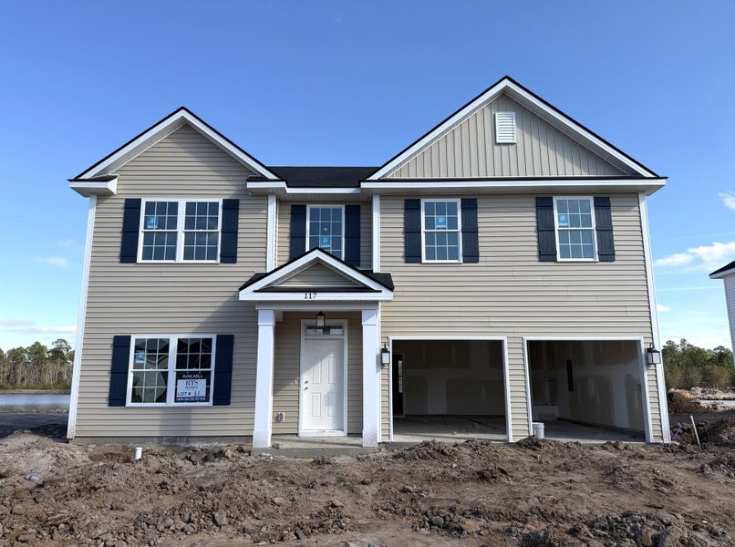 In-progress construction of a new home in Grand Reserve, Hinesville, GA (Image 4).