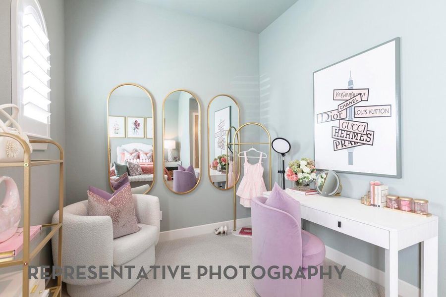 Furnished interior view inside a new home in Kresston, Montgomery (Image 29).