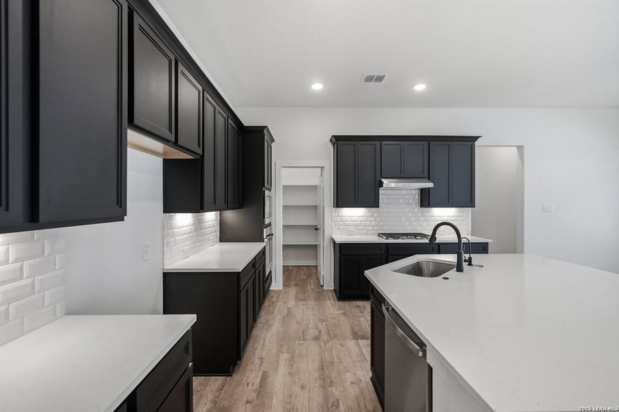 Furnished interior view inside a new home in The Crossvine, Schertz (Image 6).