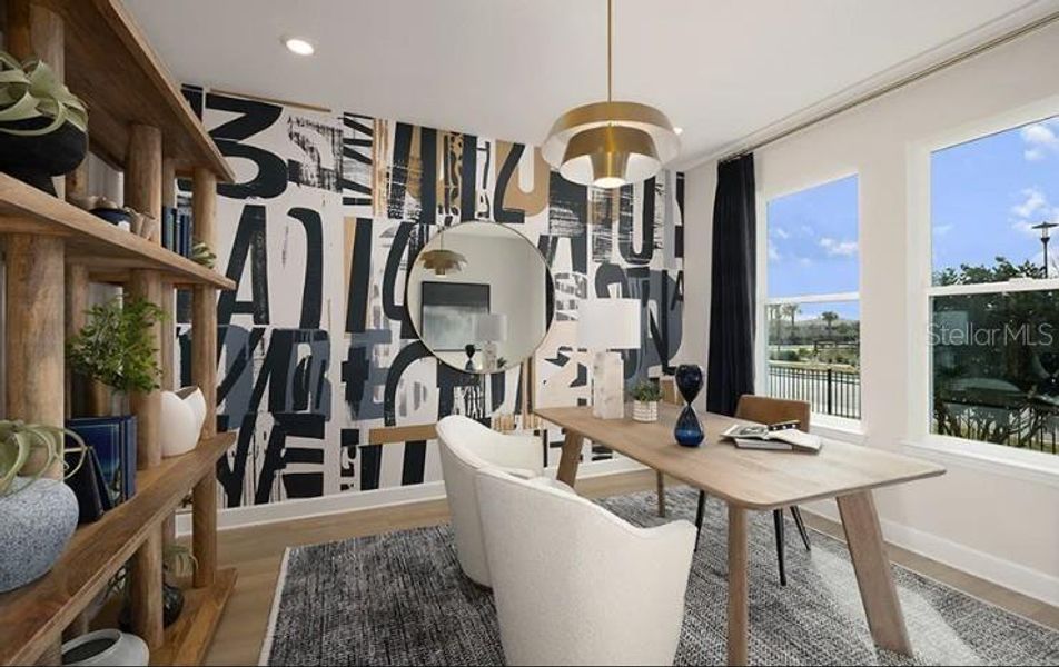 Furnished interior view inside a new home in Skye Ranch Community Group Page, Sarasota (Image 5).