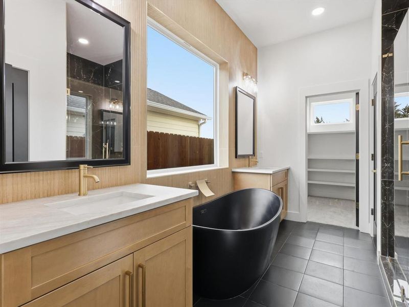 Furnished interior view inside a new home in , Dallas (Image 3).