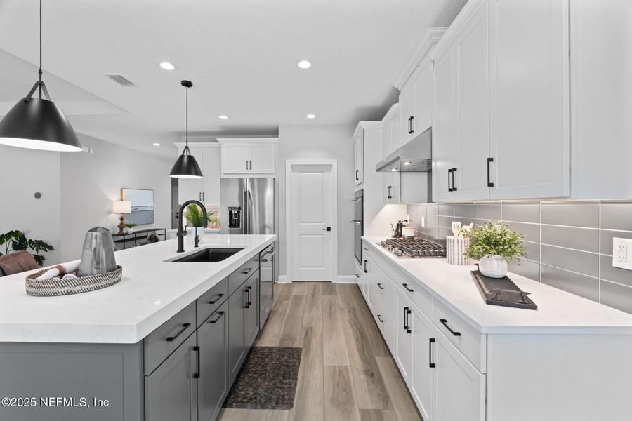 Furnished interior view inside a new home in , St. Augustine (Image 12).