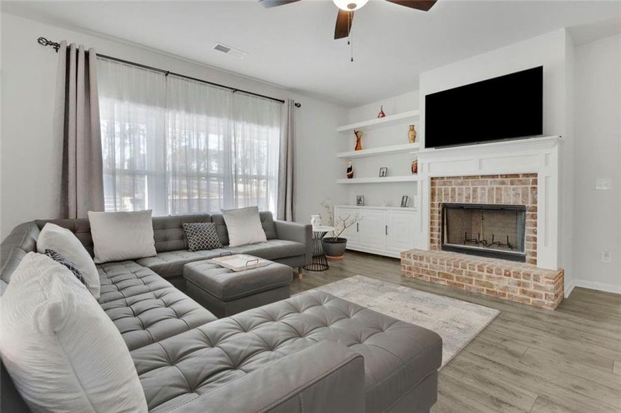 Furnished interior view inside a new home in , Monroe (Image 15). Furnished interior view inside a new home in , Monroe (Image 15).