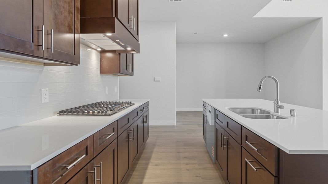 Furnished interior view inside a new home in Peachtree Meadows, Rockwall (Image 8).