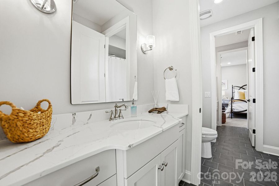 Furnished interior view inside a new home in , Huntersville (Image 8).