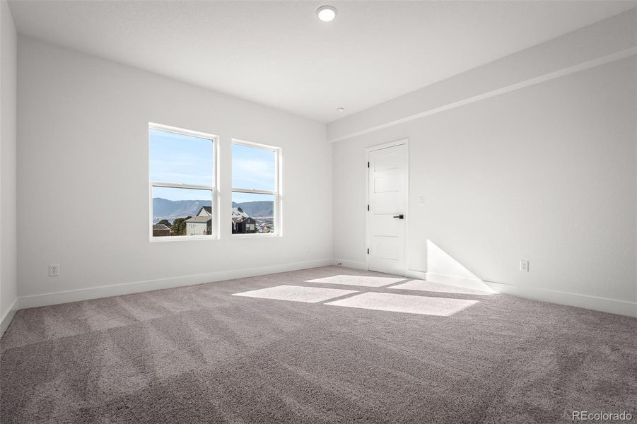 Spacious, unfurnished interior of a new home in Cloverleaf – Mountainview Collection, Monument (Image 31).