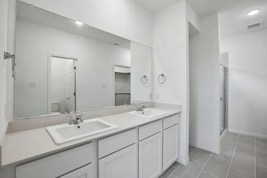 Furnished interior view inside a new home in Trinity Ranch, Elgin (Image 13).