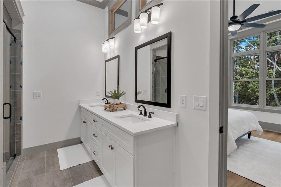 Furnished interior view inside a new home in , Jasper (Image 12). Furnished interior view inside a new home in , Jasper (Image 12).