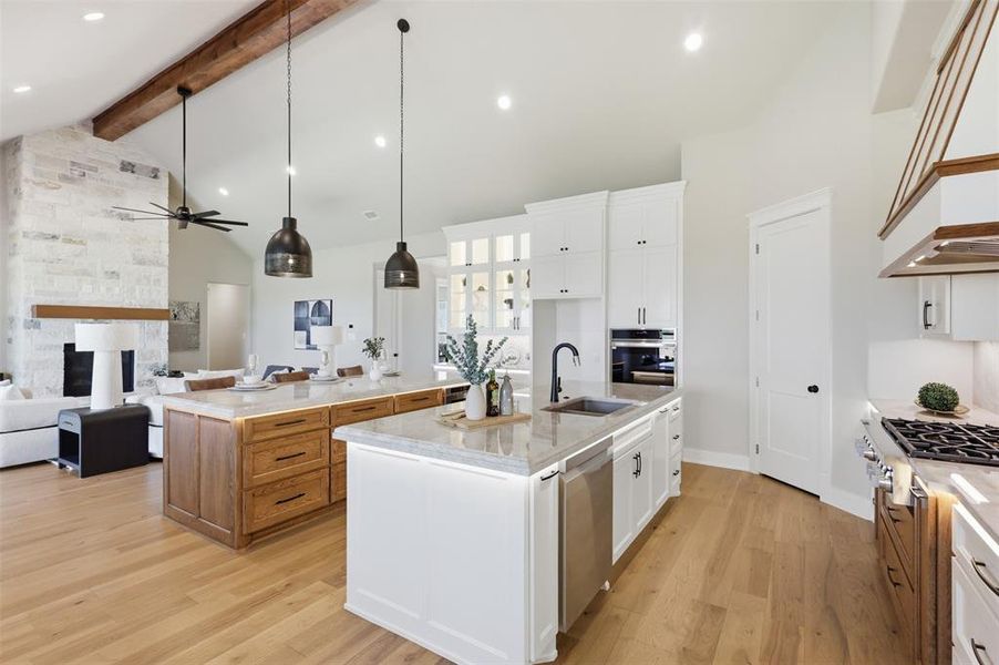Furnished interior view inside a new home in , Granbury (Image 14).