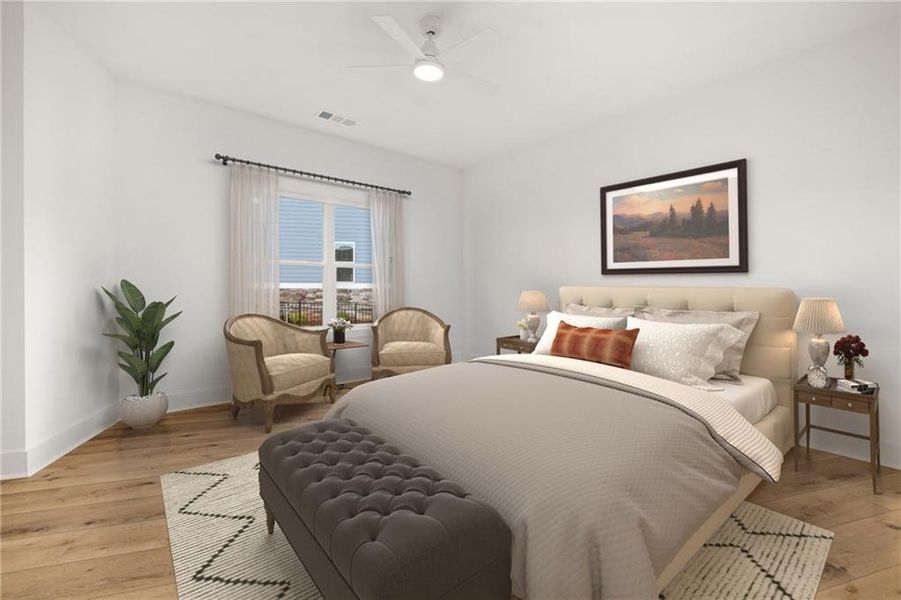Furnished interior view inside a new home in , Jefferson (Image 8).