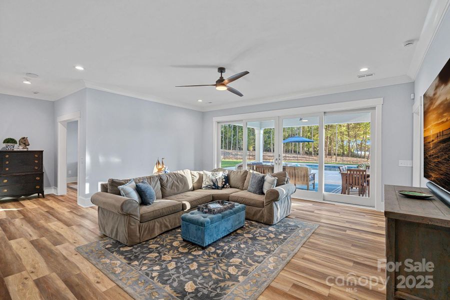 Furnished interior view inside a new home in , Mooresville (Image 19).