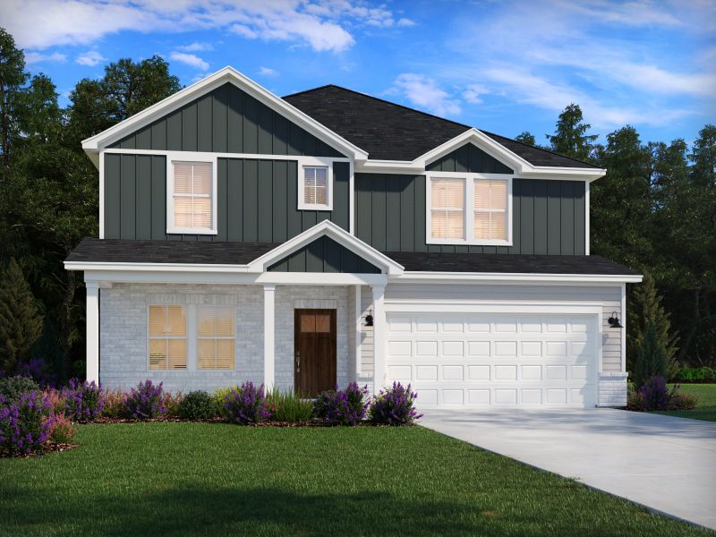Front exterior of a home in the Mission Hills community, located in La Vergne, TN (Image 12).