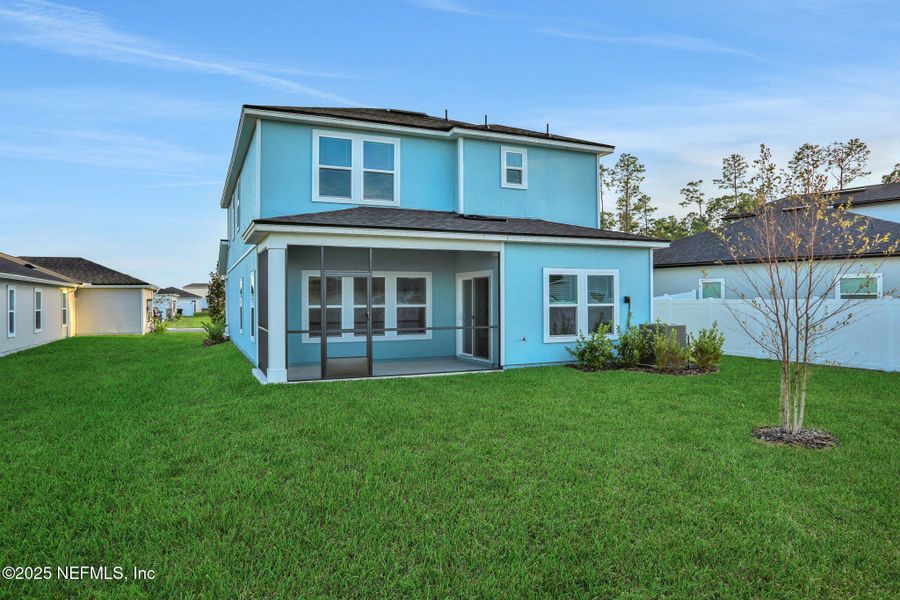Exterior details and patio area of a home in Cordova Palms, St. Augustine (Image 3).