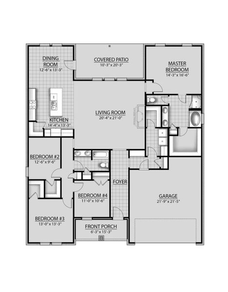 Comstock III G - Floor Plan - DSLD Homes