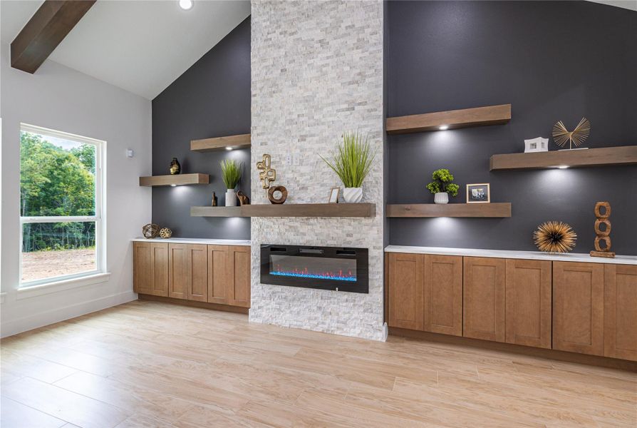 Furnished interior view inside a new home in , Dayton (Image 8).