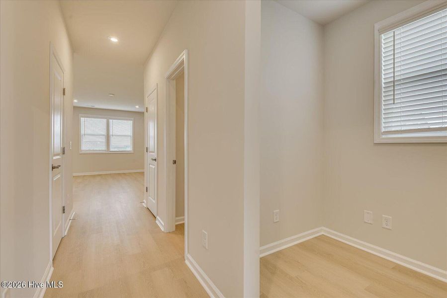 Spacious, unfurnished interior of a new home in Providence Station at Trolley Run, Aiken (Image 27). Spacious, unfurnished interior of a new home in Providence Station at Trolley Run, Aiken (Image 27).