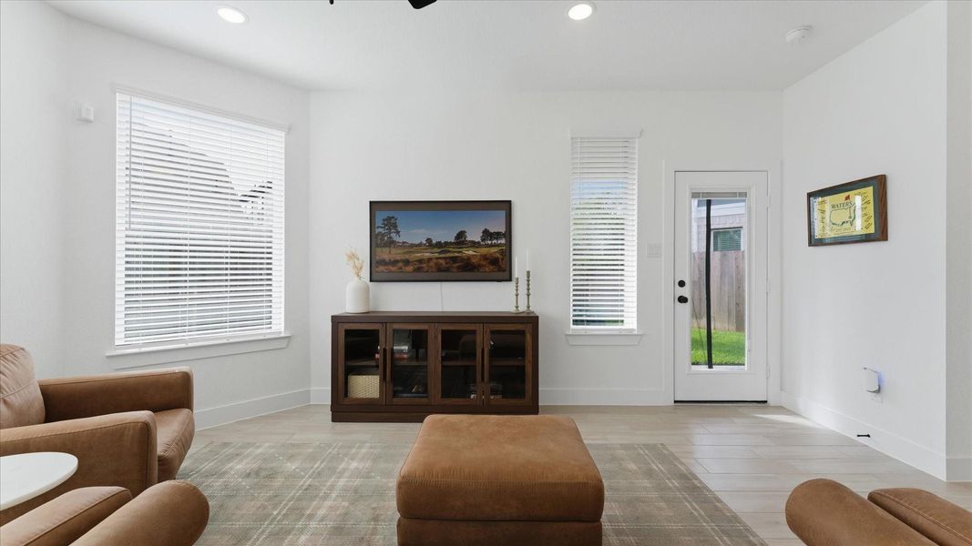 Furnished interior view inside a new home in Balmoral, Humble (Image 11).
