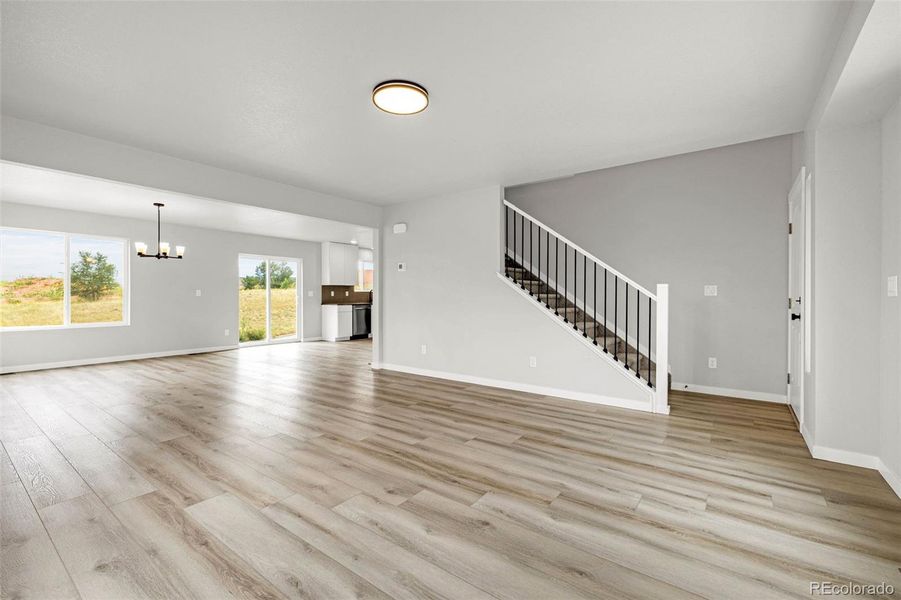 Spacious, unfurnished interior of a new home in , Colorado Springs (Image 15).