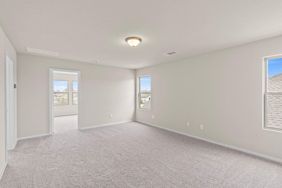 Spacious, unfurnished interior of a new home in Windrose Green, Angleton (Image 30). Spacious, unfurnished interior of a new home in Windrose Green, Angleton (Image 30).