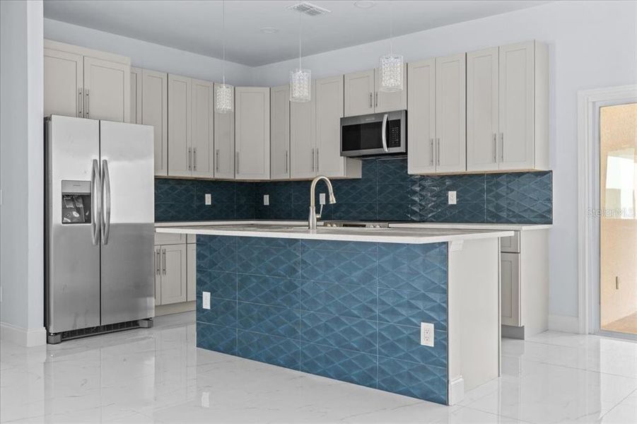 Furnished interior view inside a new home in , Deltona (Image 6).